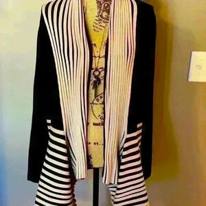 Cardigan flare sides